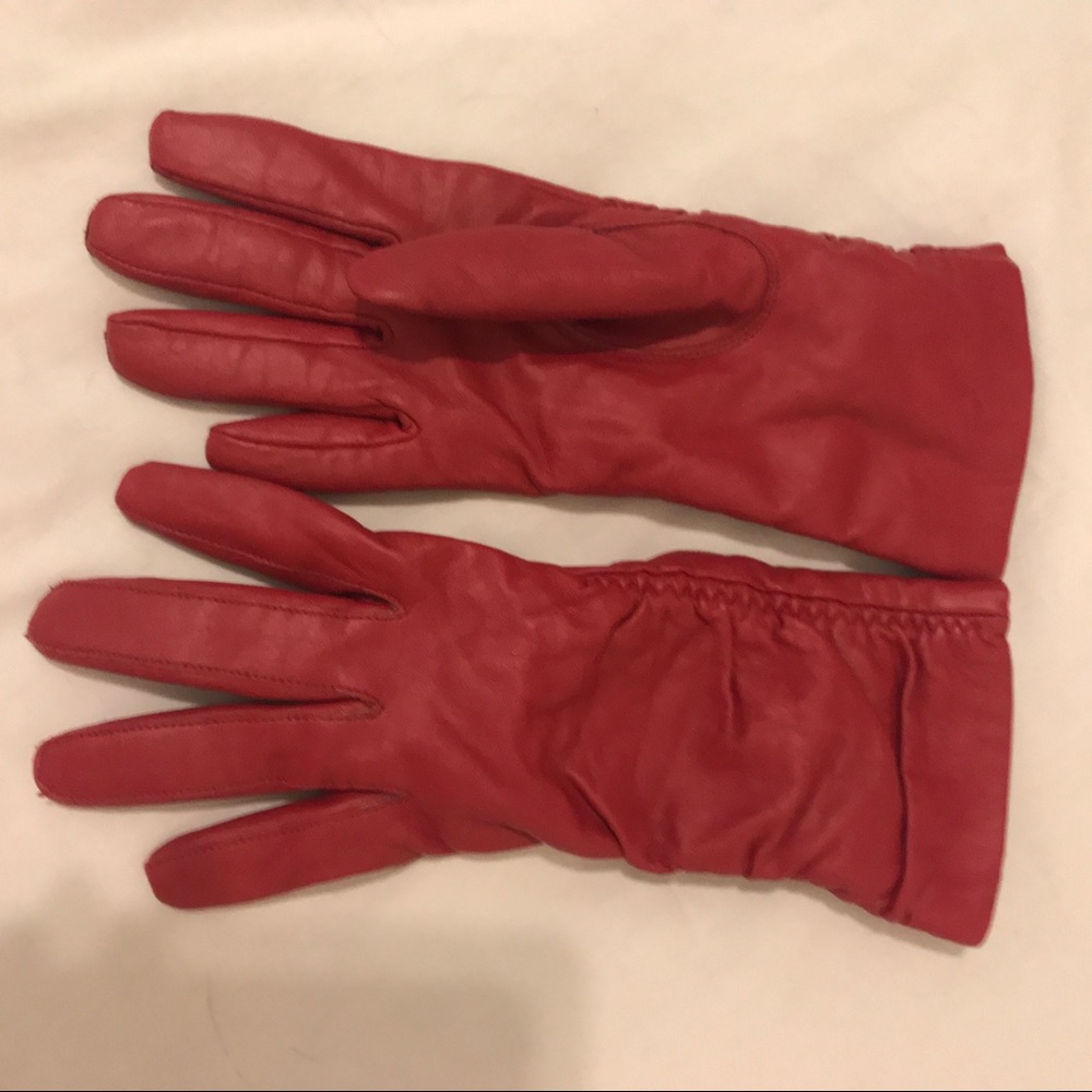 Merona Red Gloves